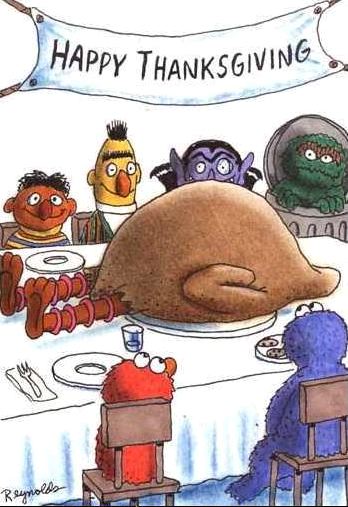 Eric Funny Pictures > Big Bird Thanksgiving